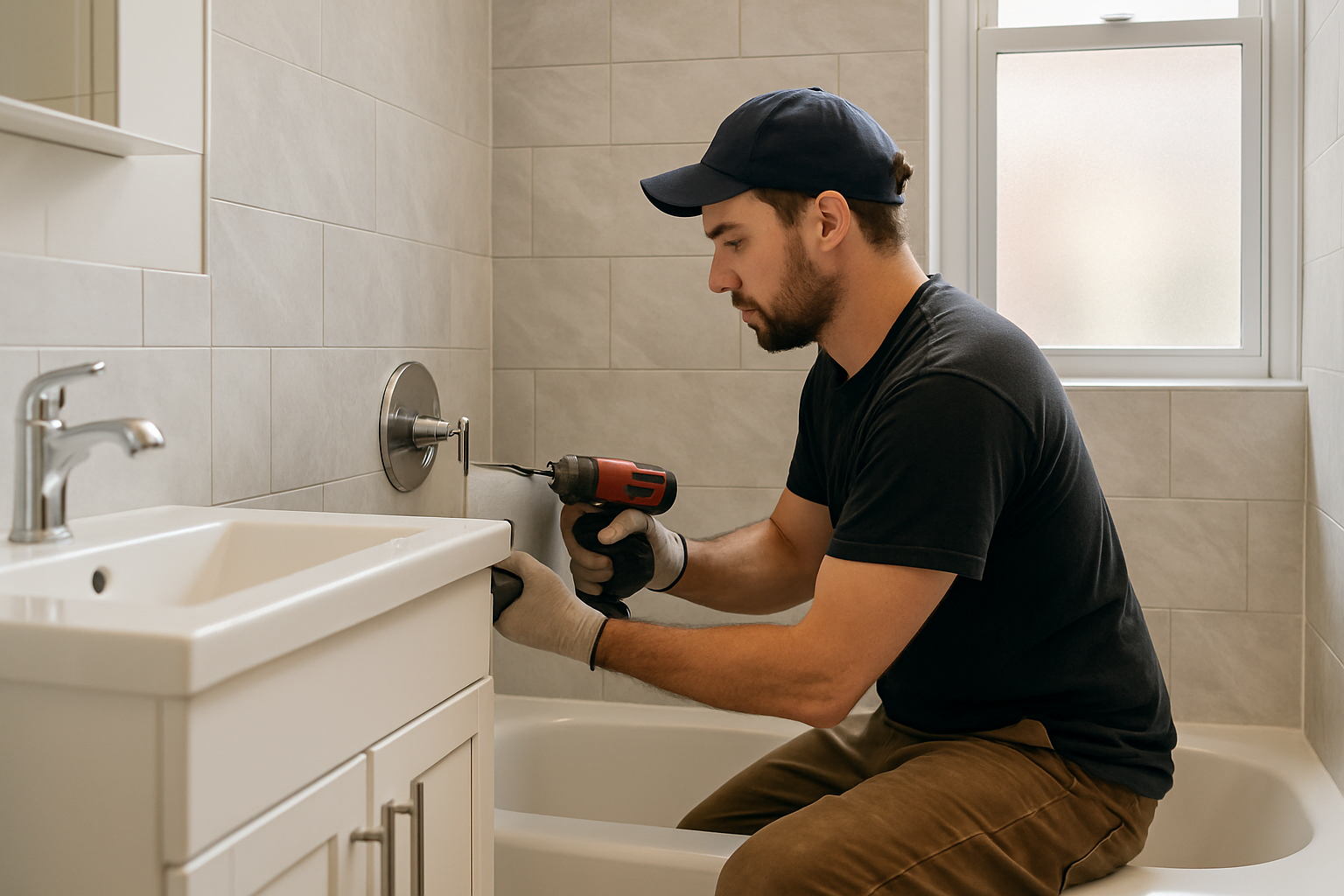 ESG Builders LLC professional one day bathroom remodeling service in Brooklyn, New York