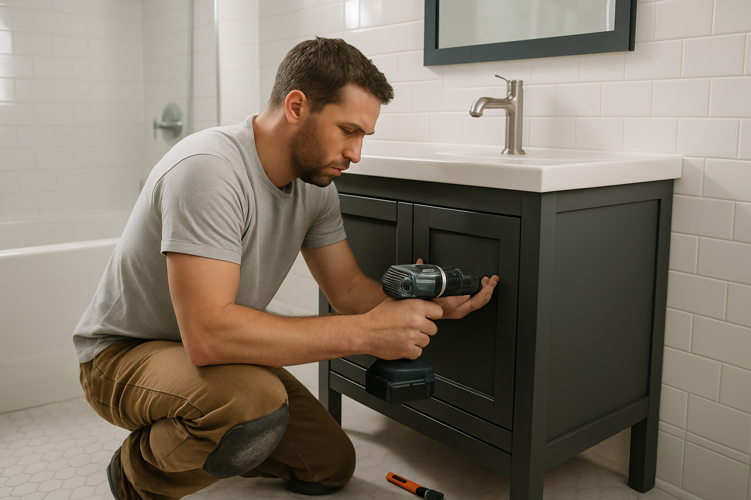 ESG Builders LLC professional Vanity Installation service in Brooklyn, New York