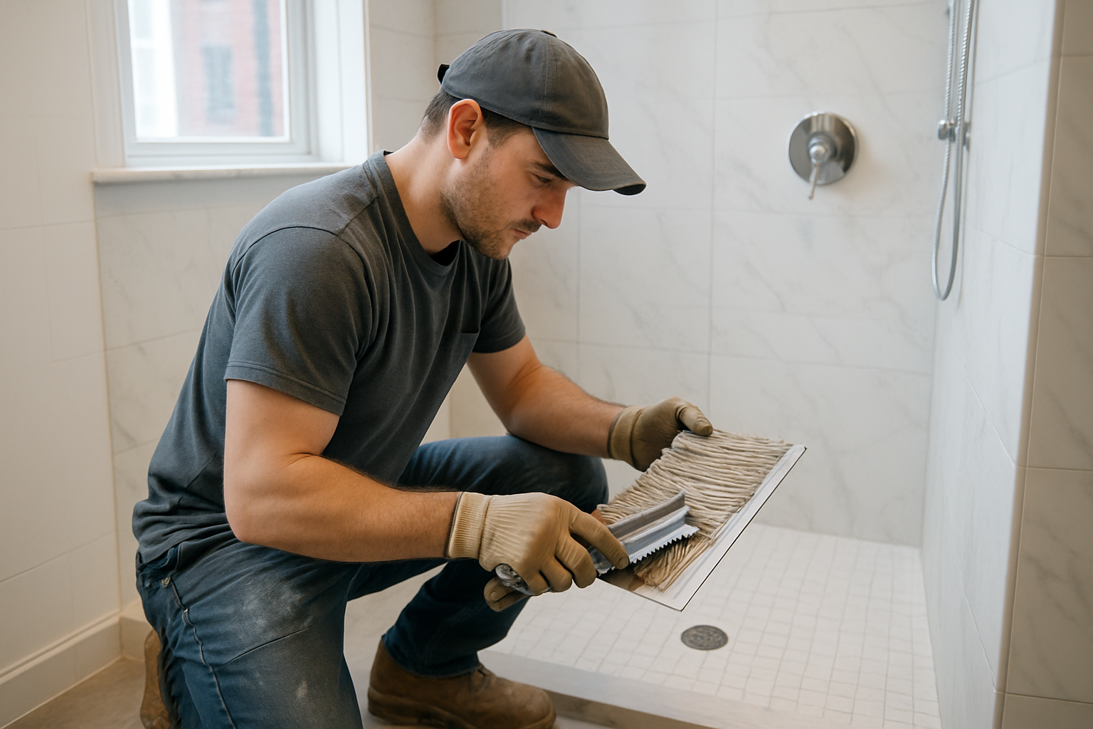 ESG Builders LLC professional walk in shower company service in Brooklyn, New York