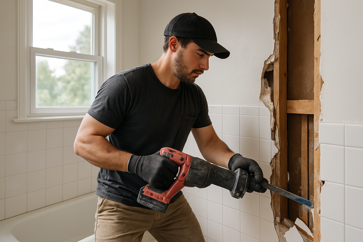 We Improve For You professional Bathroom Demolition Services service in Branford, CT