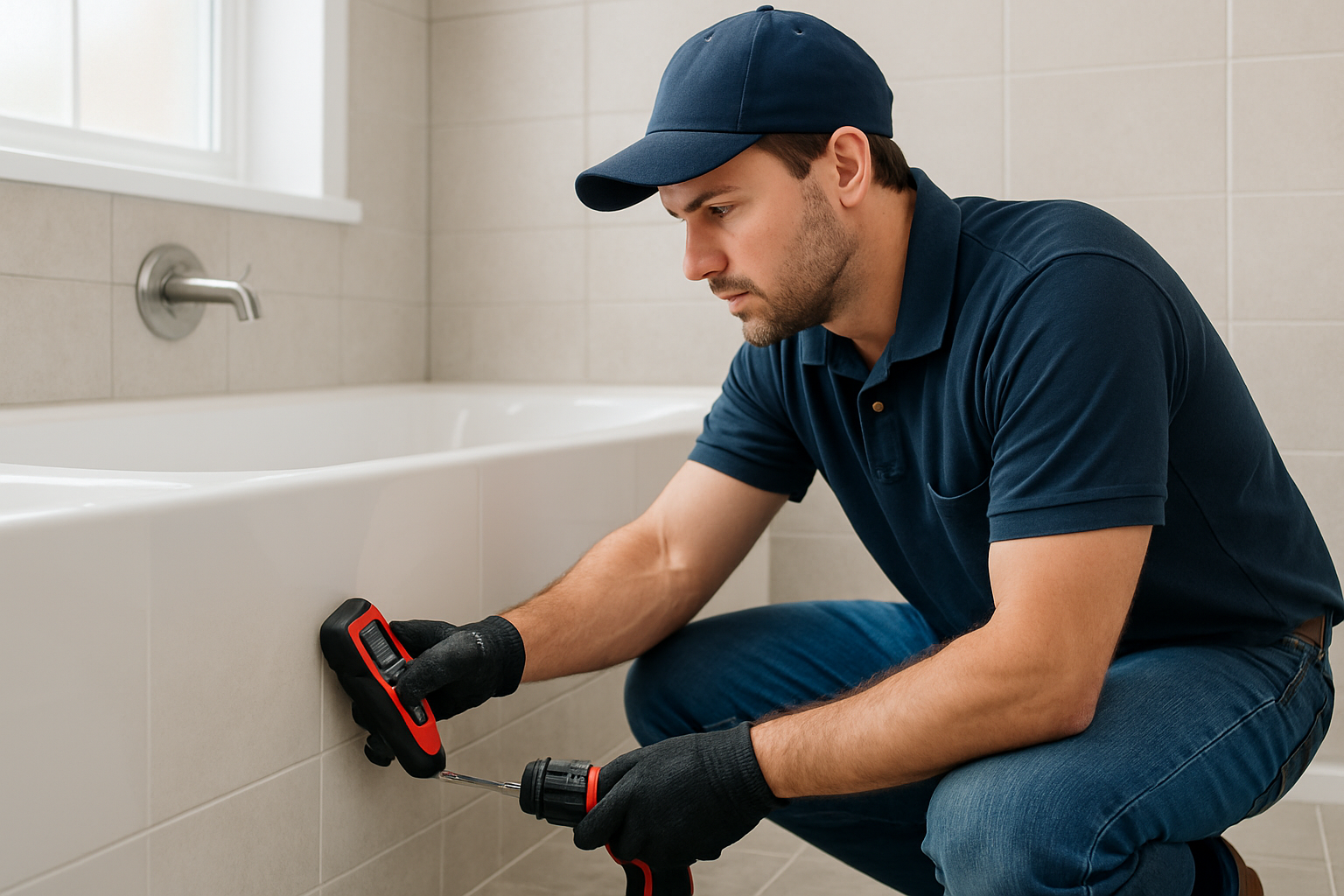 We Improve For You professional Bathroom Leak Detection service in Branford, CT