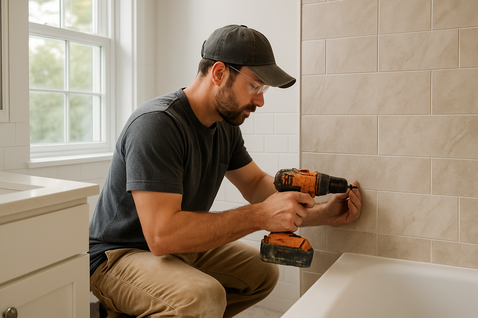 We Improve For You professional Bathroom Remodeling Contractor service in Branford, CT