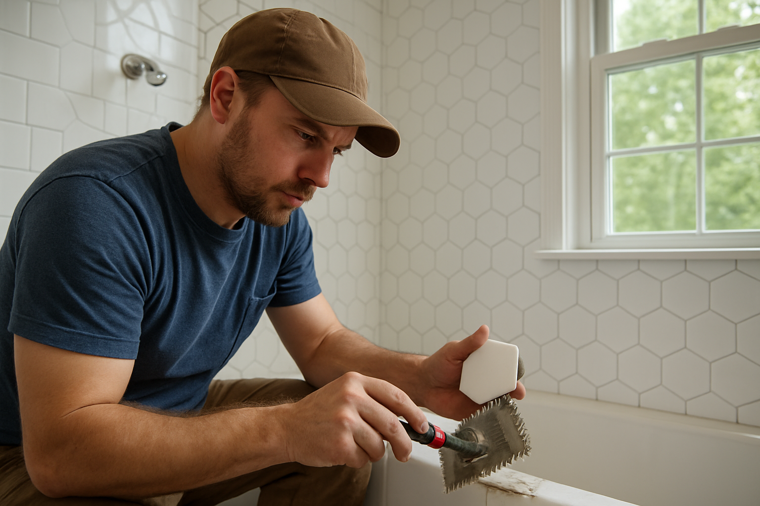 We Improve For You professional Bathroom Tile Repair service in Branford, CT