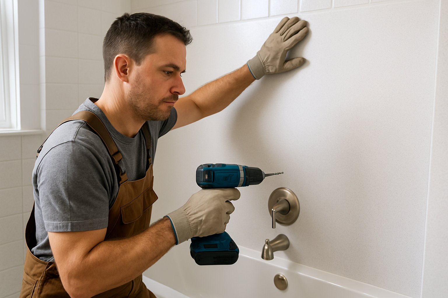 We Improve For You professional Bathroom Wall Panel Installation service in Branford, CT