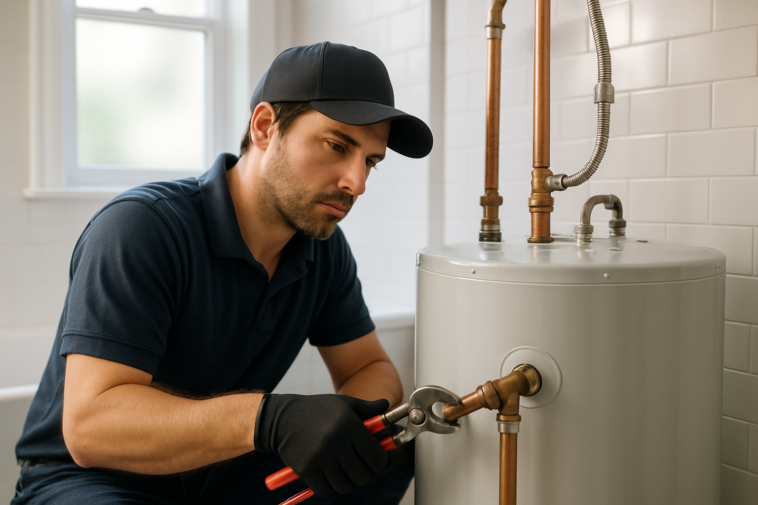 We Improve For You professional Bathroom Water Heater Installation service in Branford, CT