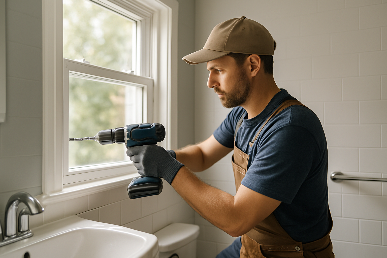 We Improve For You professional Bathroom Window Replacement service in Branford, CT