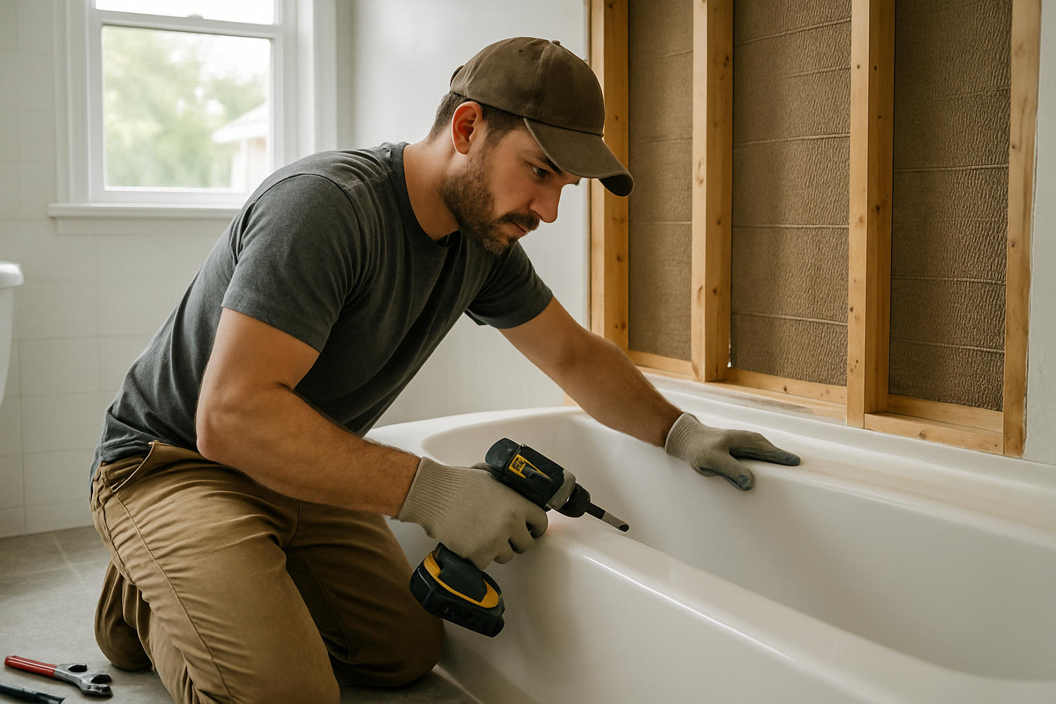 We Improve For You professional Bathtub Installation service in Branford, CT