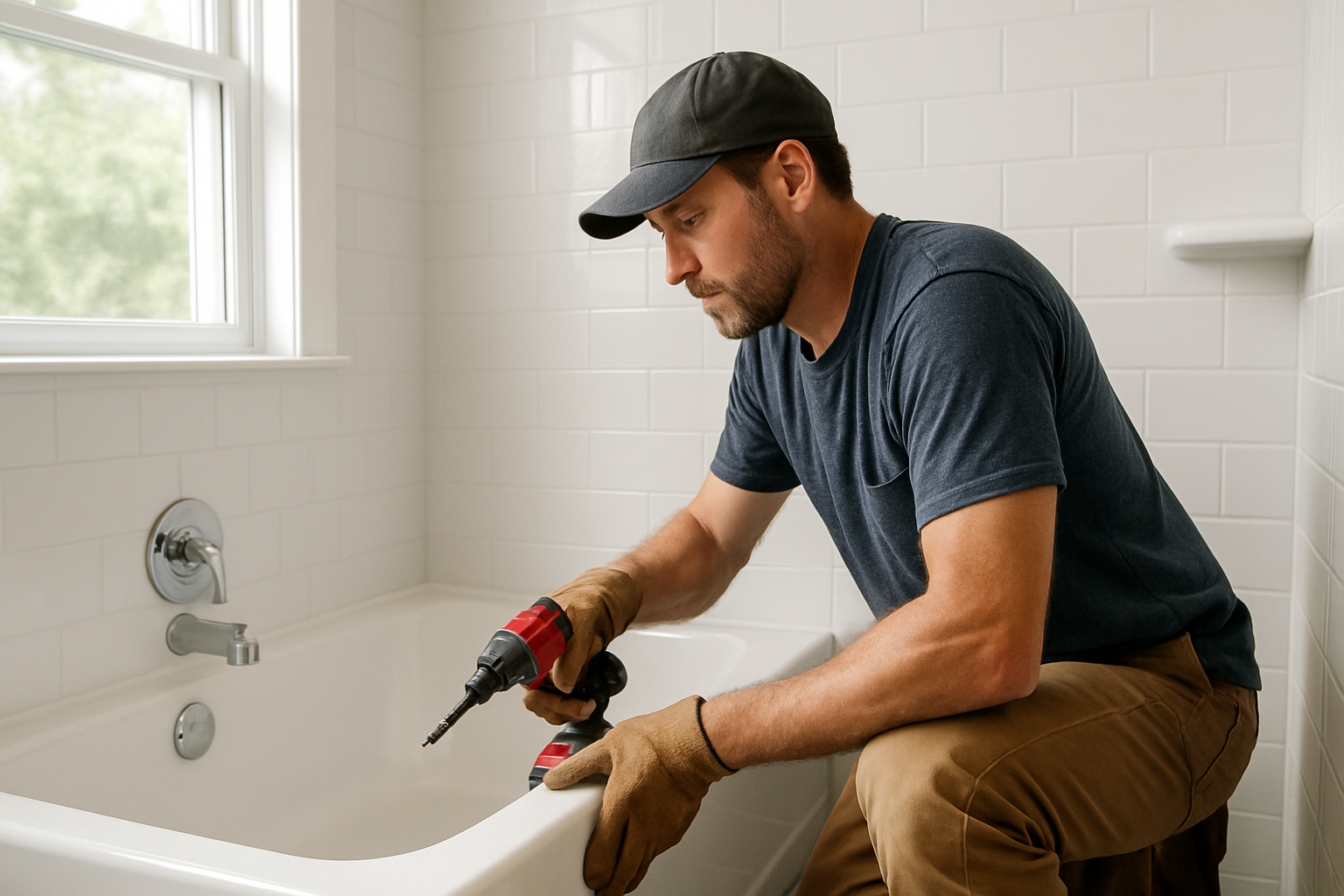 We Improve For You professional Bathtub Replacement service in Branford, CT