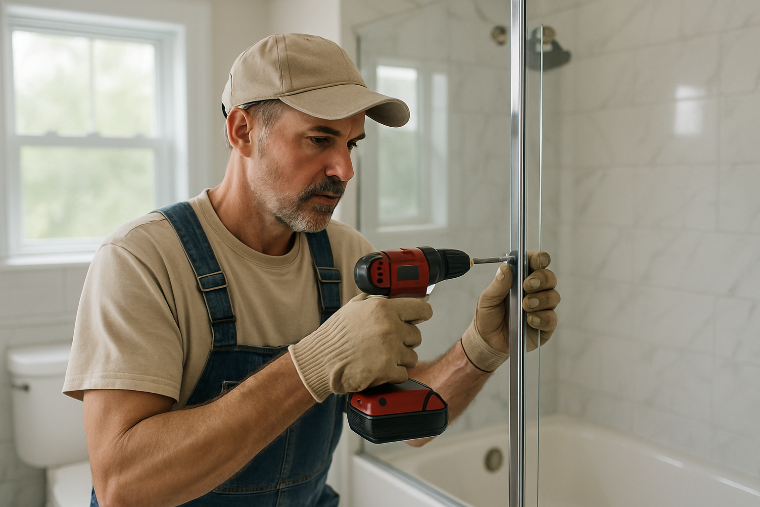 We Improve For You professional Custom Shower Enclosure Installation service in Branford, CT