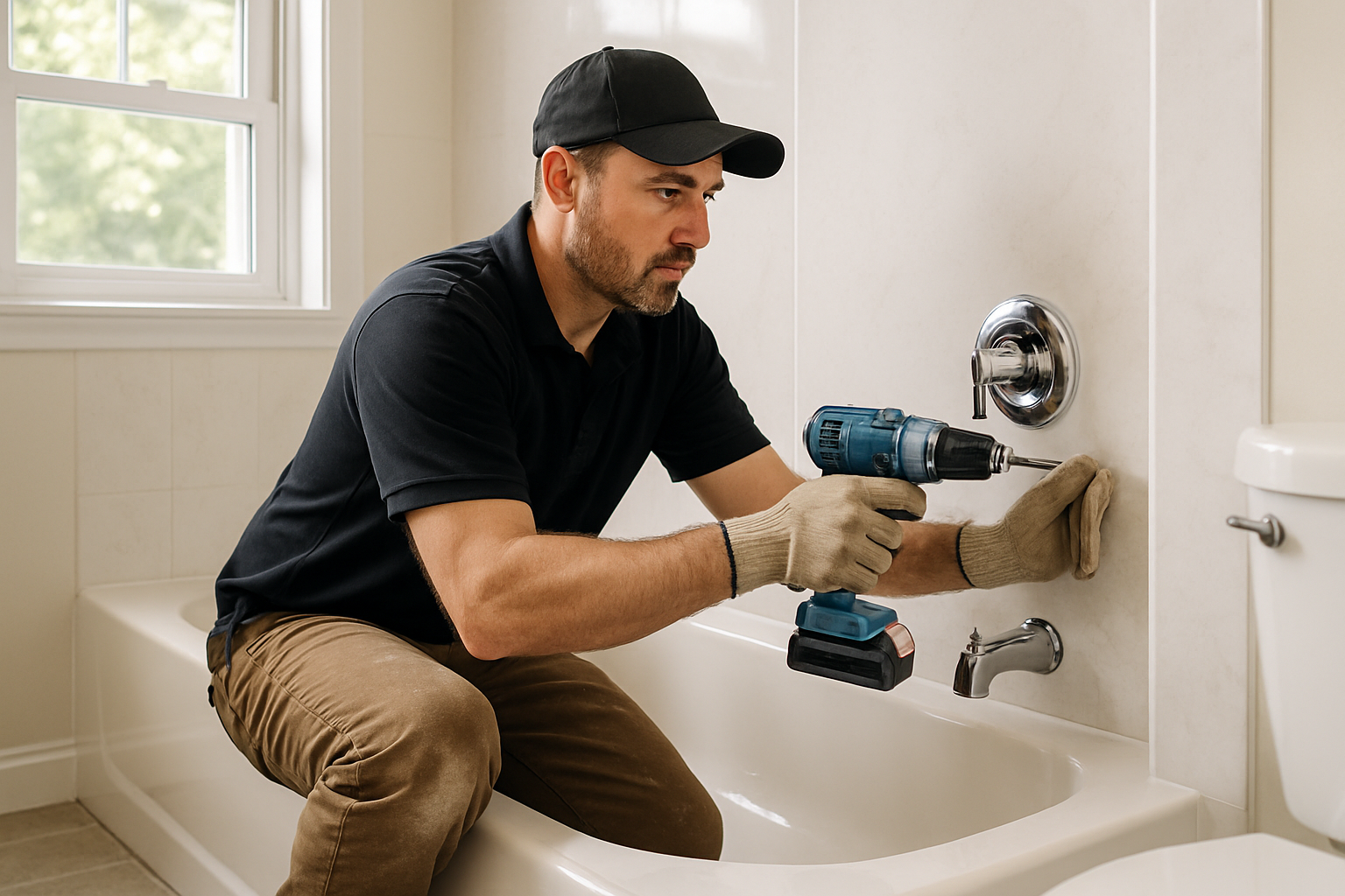 We Improve For You professional One Day Bathroom Remodel service in Branford, CT