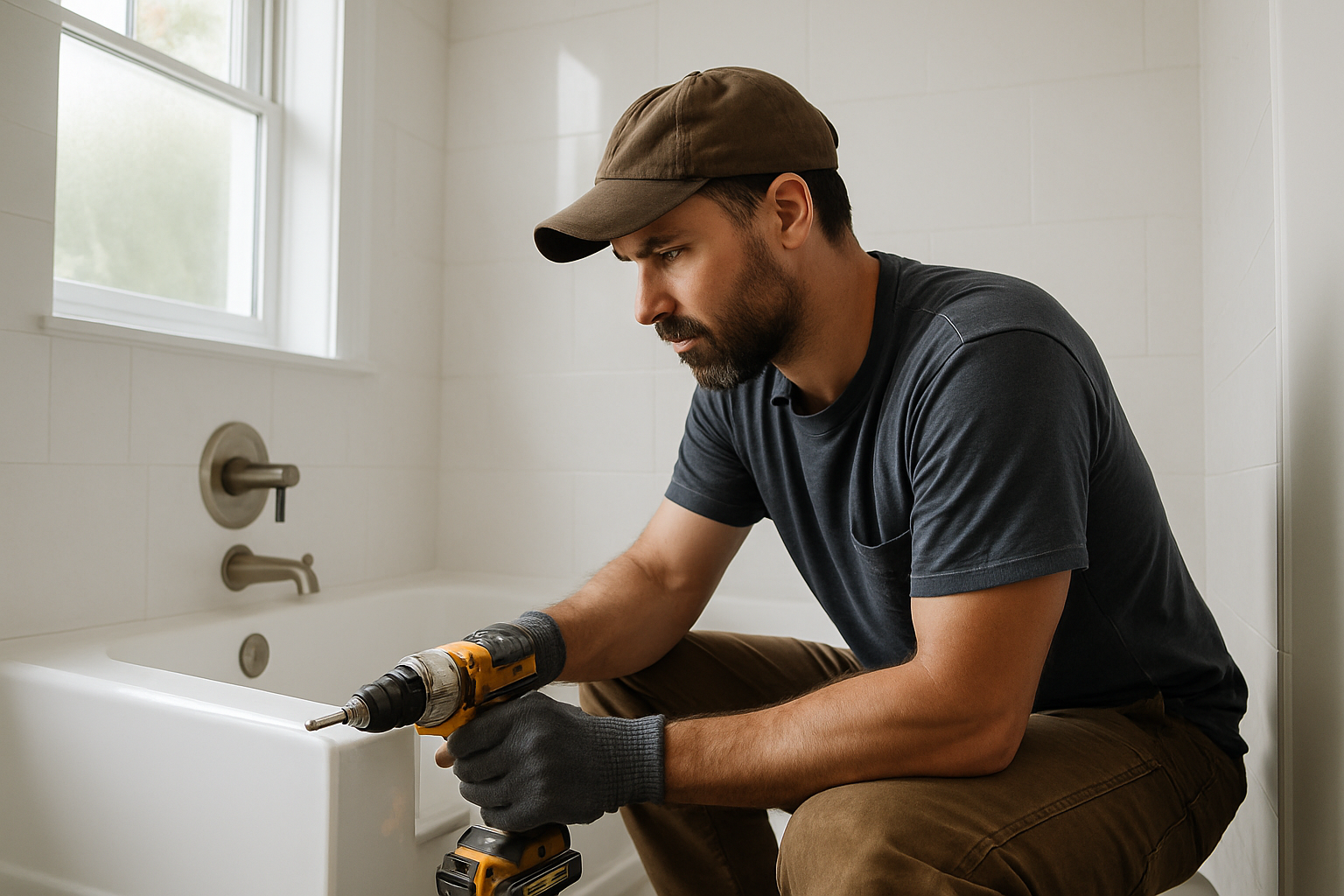 We Improve For You professional Replacement Baths service in Branford, CT