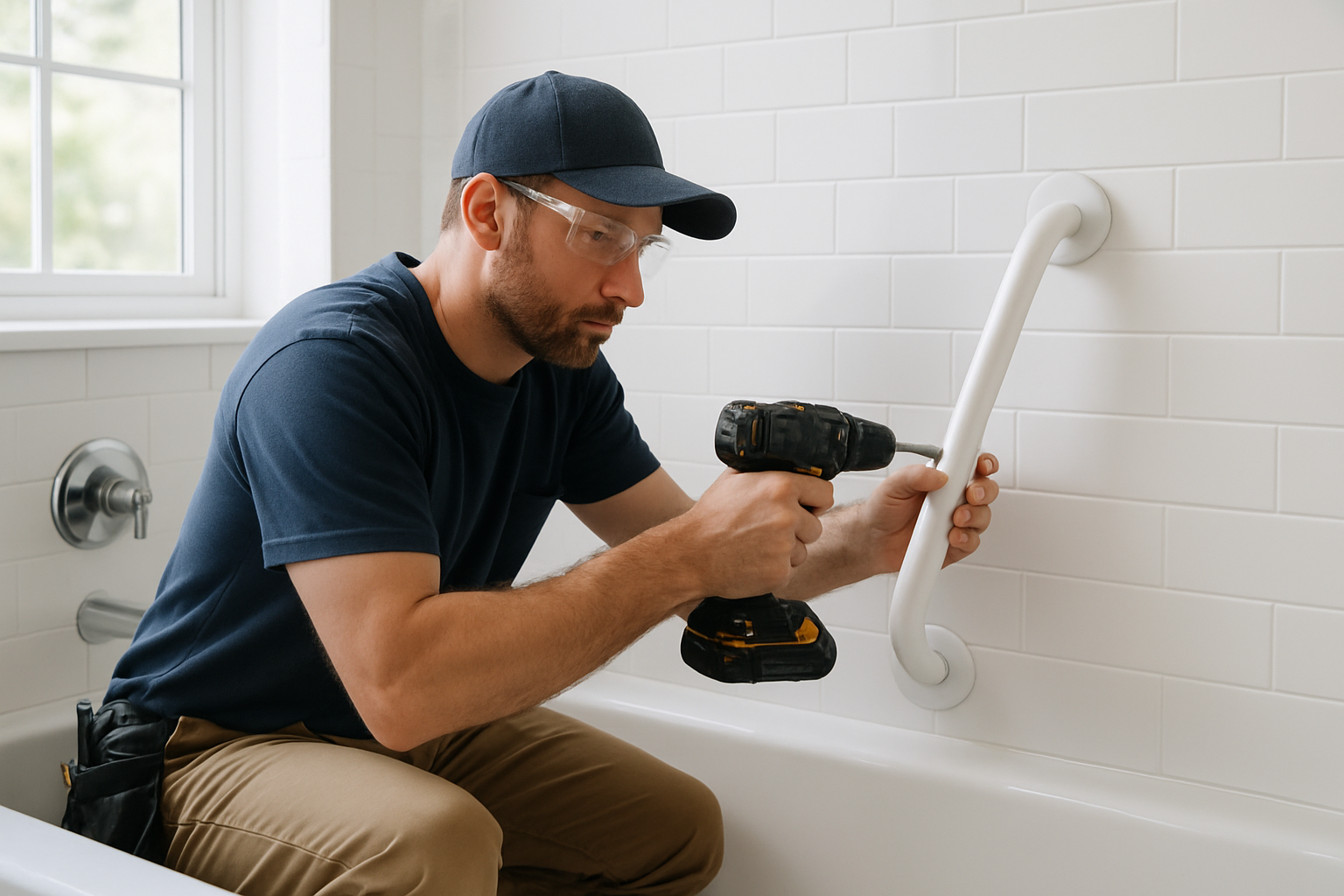 We Improve For You professional Safe Bathroom Remodel service in Branford, CT
