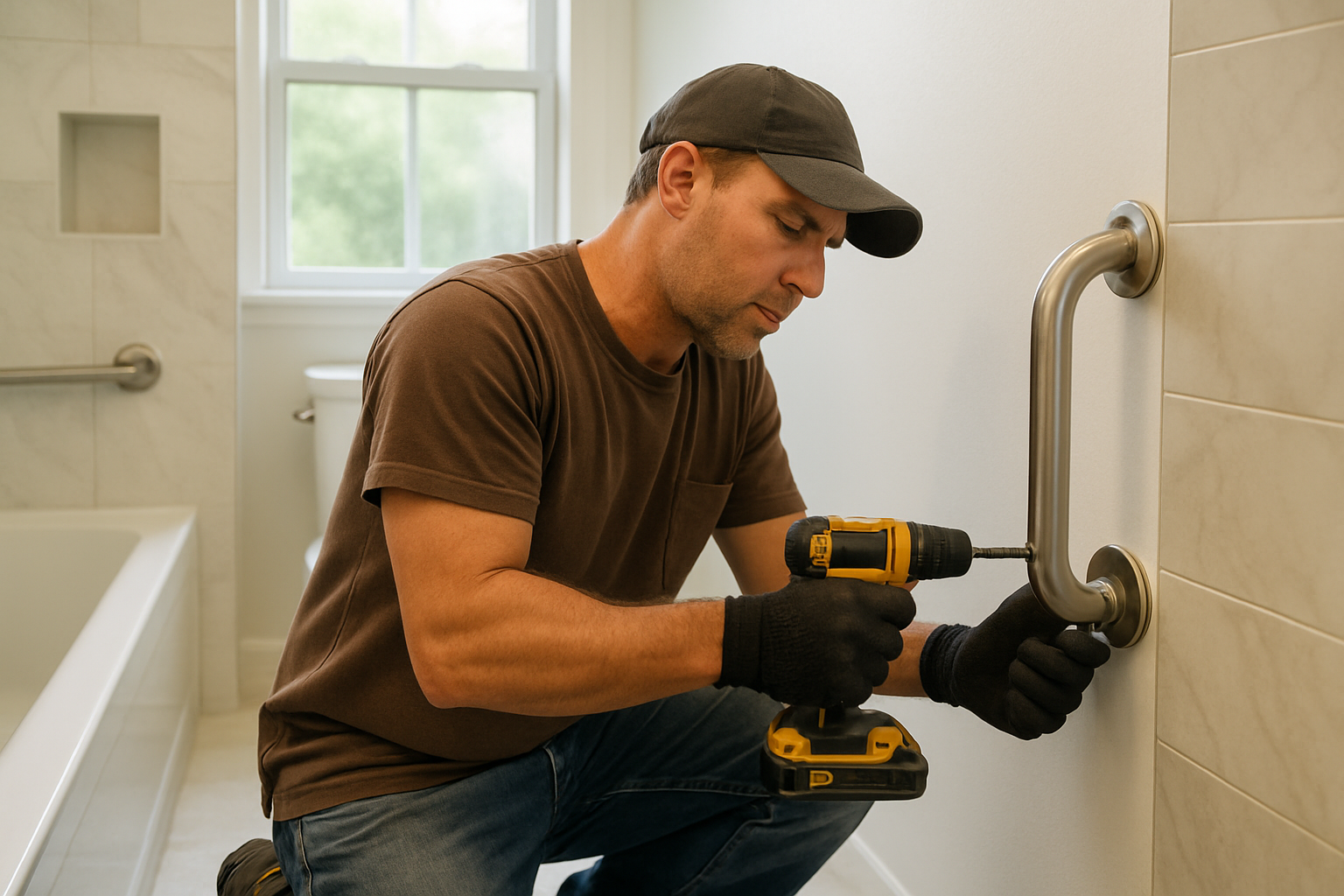We Improve For You professional Senior Bathroom Remodel service in Branford, CT