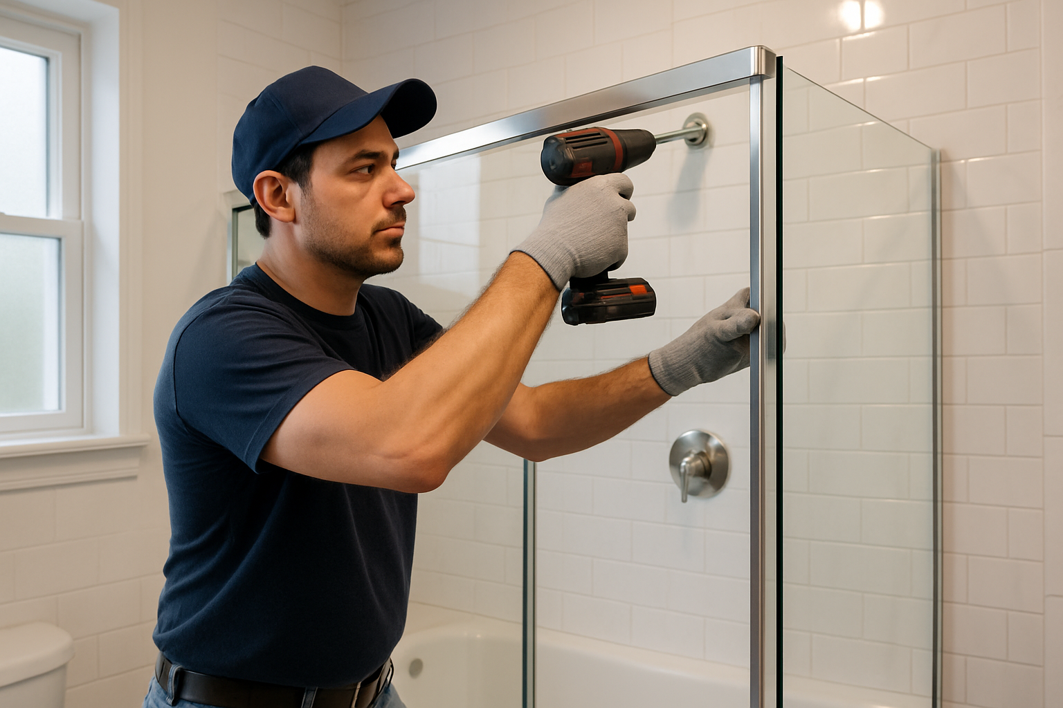 We Improve For You professional Shower Door Installation service in Branford, CT