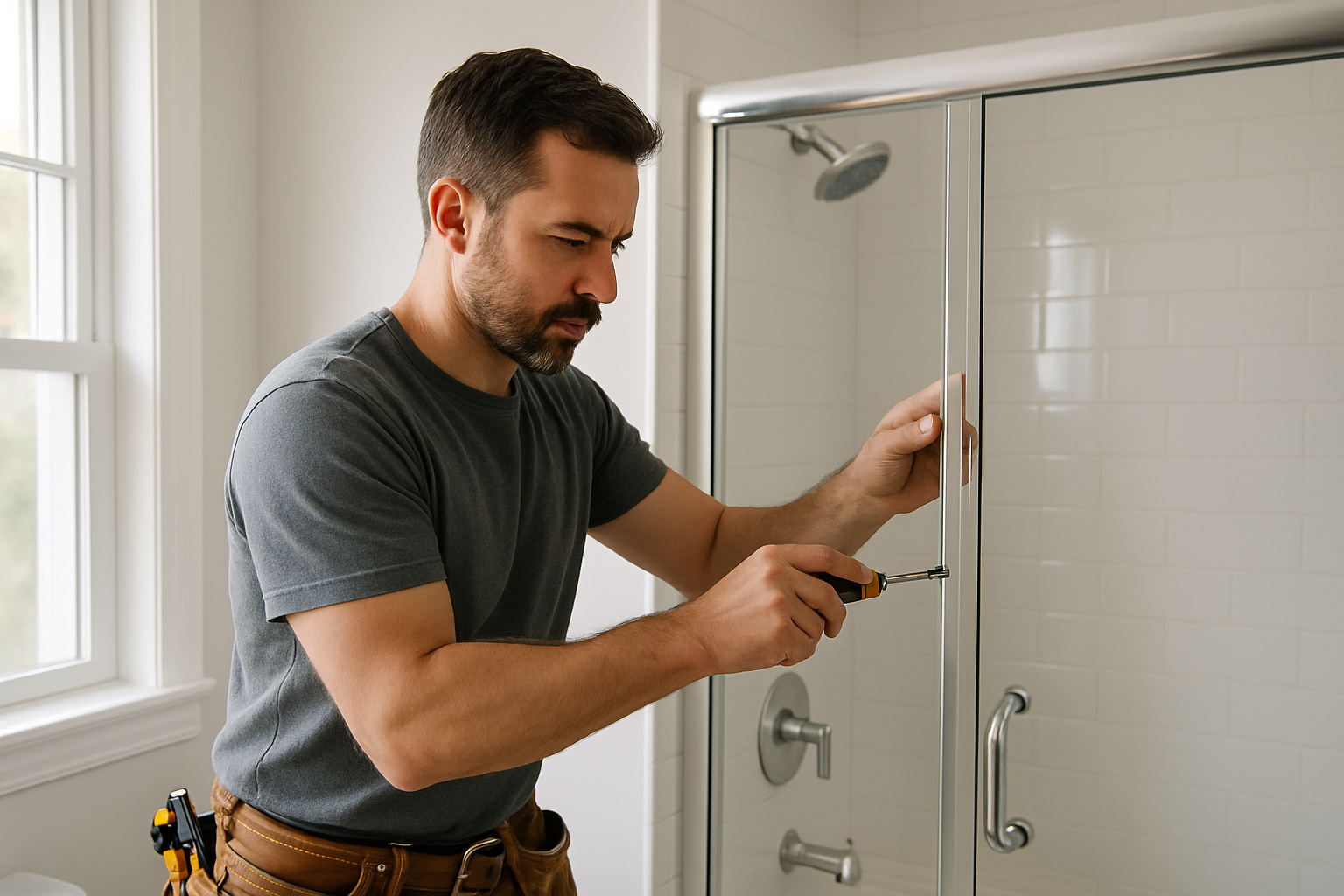 We Improve For You professional Shower Enclosures service in Branford, CT