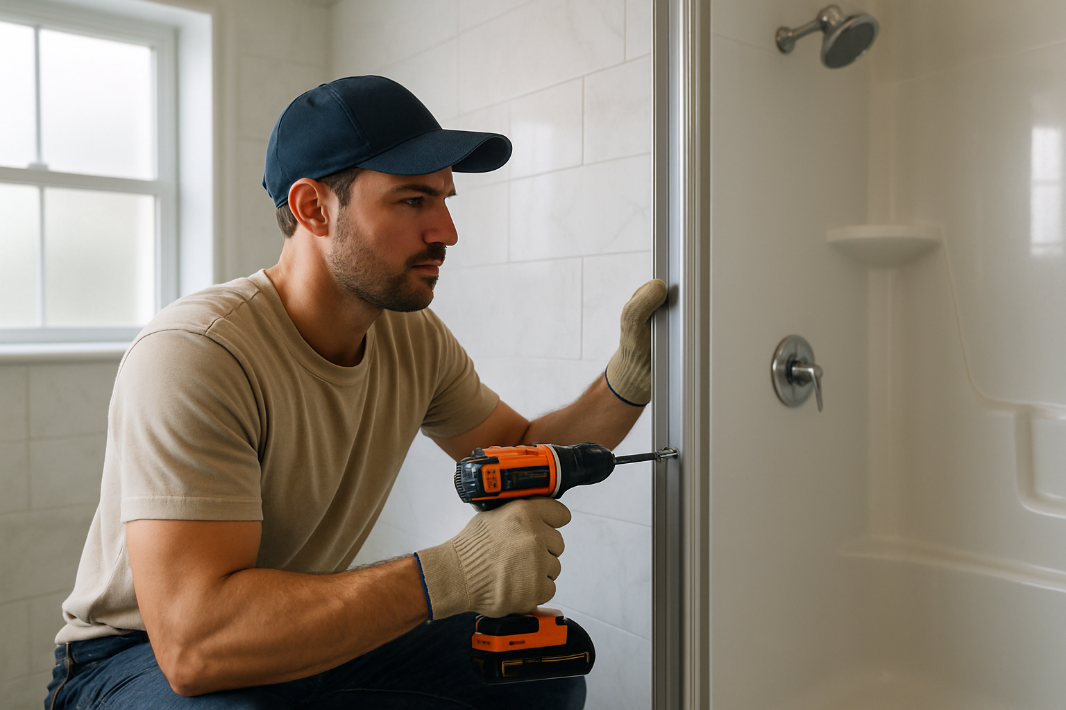 Shower Installation in Branford
