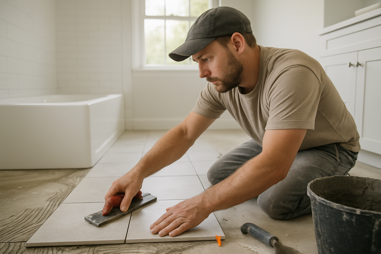 We Improve For You professional Tile Flooring Installation service in Branford, CT