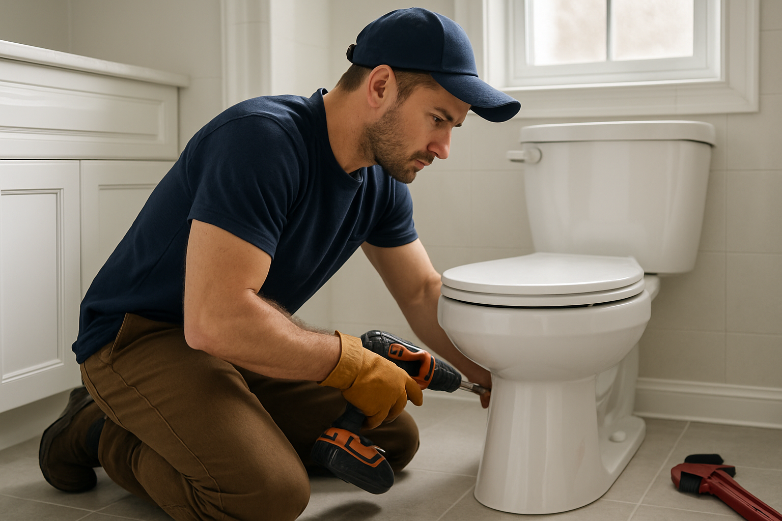 We Improve For You professional Toilet Installation service in Branford, CT