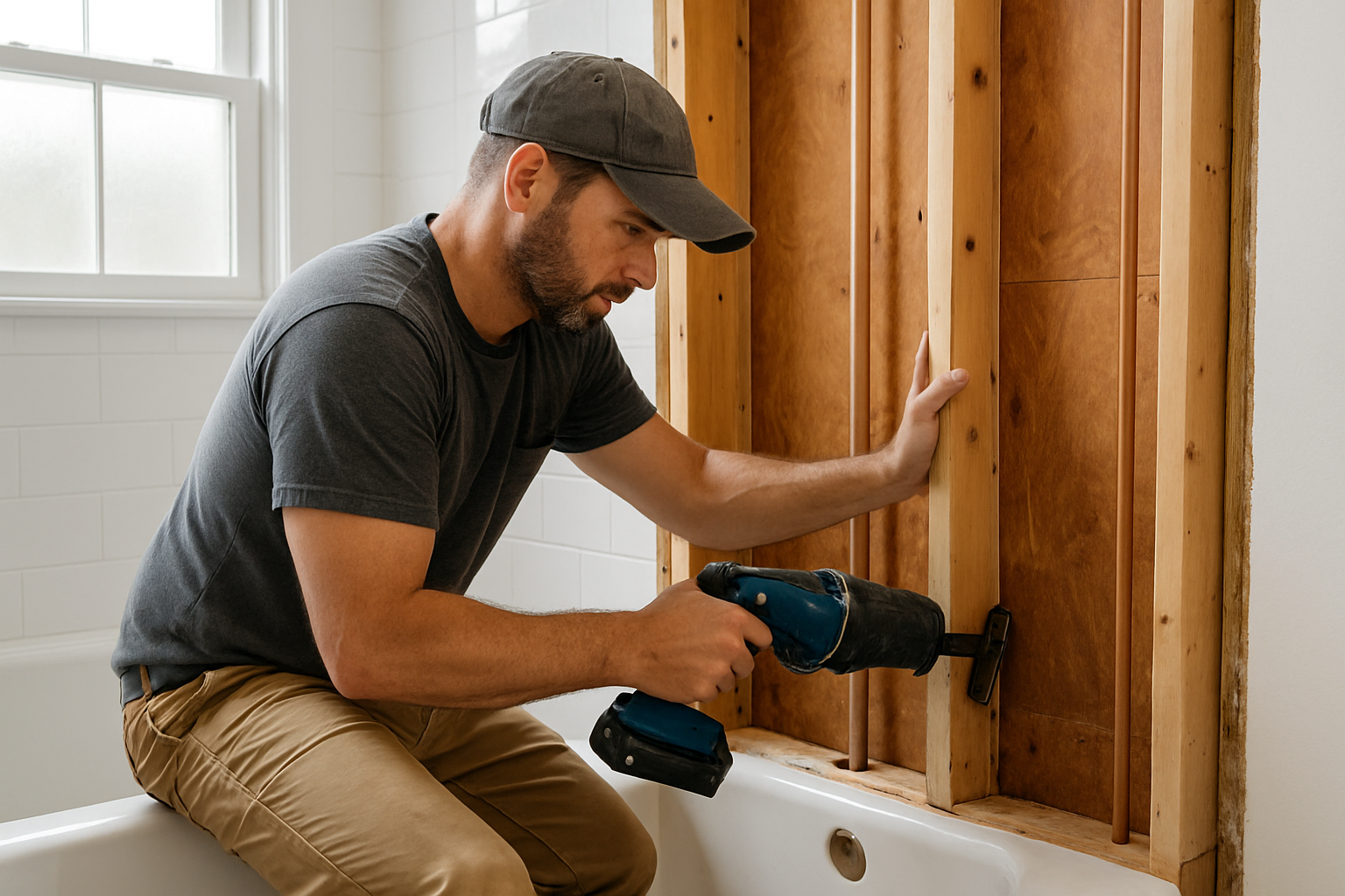We Improve For You professional Tub To Shower Conversion service in Branford, CT