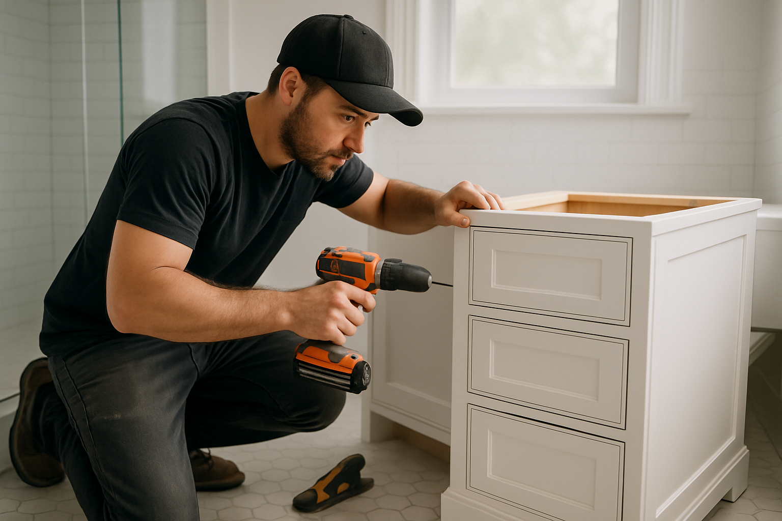 Bathroom Pros professional Custom Cabinetry service in Toms River, NJ